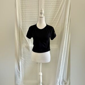 VS Pink Short Sleeve Crop Top